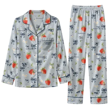 seattle seahawks long pajama set custom ribbon florals blue best selling.webp