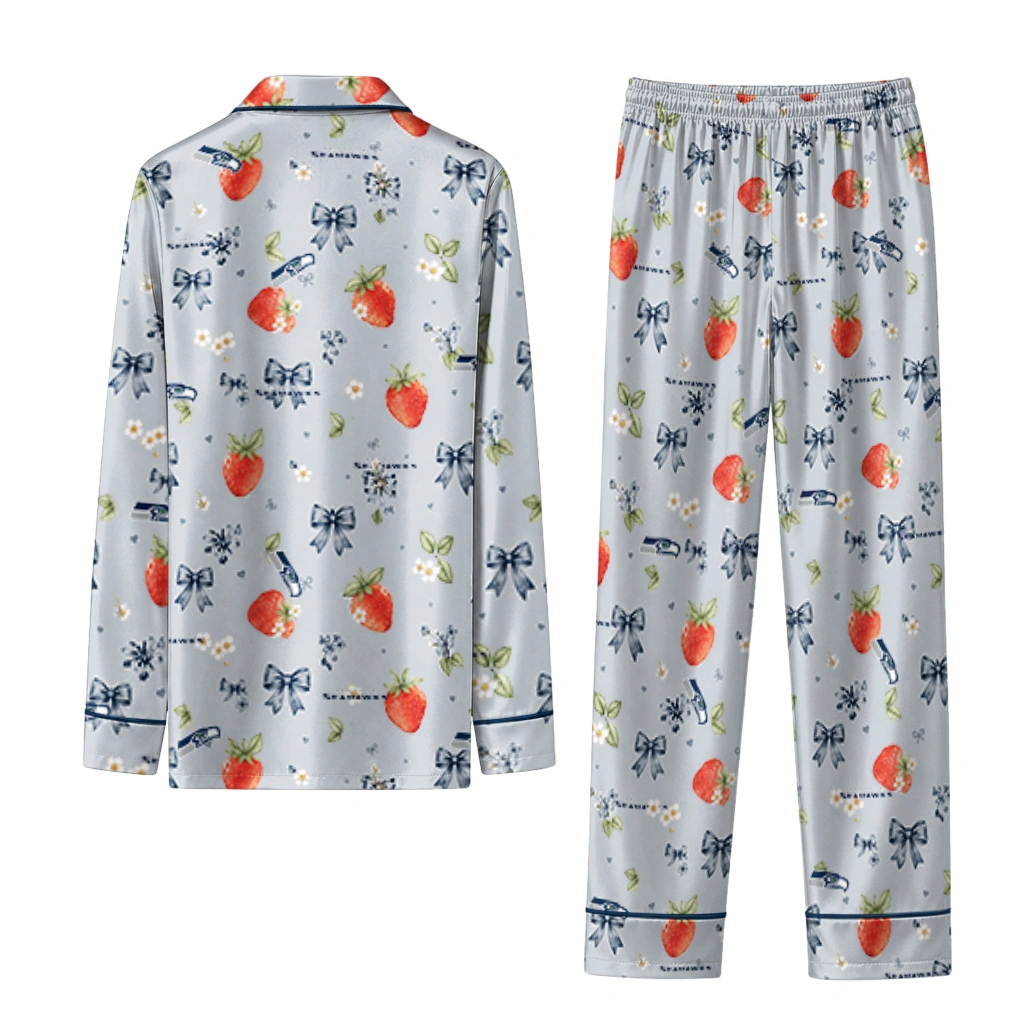seattle seahawks long pajama set custom ribbon florals blue fashion forward.webp seattle seahawks long pajama set custom ribbon florals blue fashion forward.webp
