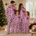 South Alabama Jaguars Long Pajama Set Personalized Character Scatter Best Selling