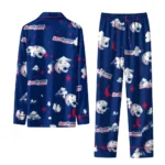 South Alabama Jaguars Long Pajama Set Personalized Cloud Stars Blue Best Selling