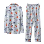 South Alabama Jaguars Long Pajama Set Personalized Ribbon Florals Blue Best Selling