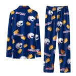 South Alabama Jaguars Long Pajama Set Personalized Snack Scatter Blue Best Selling