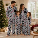 South Carolina Gamecocks Long Pajama Set Custom Character Scatter Best Selling