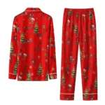 Tampa Bay Buccaneers Long Pajama Set Customized Sprig Scatter Red Best Selling