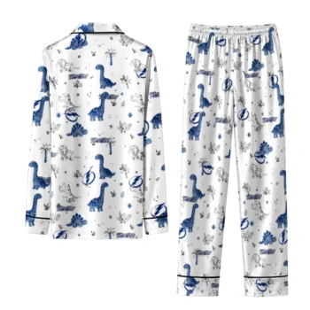Tampa Bay Lightning Long Pajama Set Customized Character Scatter Fashion Forward