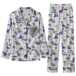 Tcu Horned Frogs Long Pajama Set Customized Character Scatter Best Selling