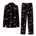 Tcu Horned Frogs Long Pajama Set Customized Icon Confetti Black Best Selling