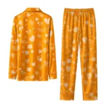 Tennessee Volunteers Long Pajama Set Personalized Heart Charms Orange Best Selling