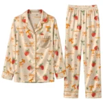 Tennessee Volunteers Long Pajama Set Personalized Ribbon Florals Orange Best Selling