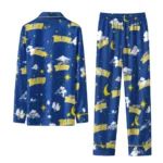 Toledo Rockets Long Pajama Set Custom Cloud Stars Blue Best Selling