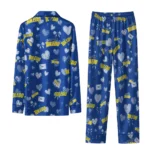Toledo Rockets Long Pajama Set Custom Heart Charms Blue Best Selling