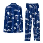 Toronto Maple Leafs Long Pajama Set Customized Cloud Stars Blue Best Selling