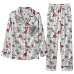 Troy Trojans Long Pajama Set Personalized Character Scatter Best Selling