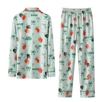 Uab Blazers Long Pajama Set Personalized Ribbon Florals Green Fashion Forward