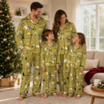 Ucf Knights Long Pajama Set Custom Cloud Stars Gold Best Selling