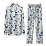 Uconn Huskies Long Pajama Set Custom Character Scatter Best Selling