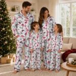 Unlv Rebels Long Pajama Set Personalized Character Scatter Best Selling