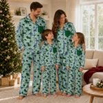 Utah Jazz Long Pajama Set Custom Character Scatter Best Selling