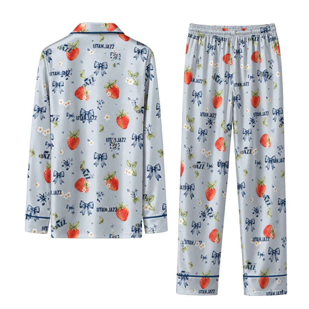 utah jazz long pajama set personalized ribbon florals navy fashion forward.webp utah jazz long pajama set personalized ribbon florals navy fashion forward.webp