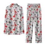 Utah Utes Long Pajama Set Custom Character Scatter Best Selling