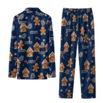 Utep Miners Long Pajama Set Personalized Candy Scatter Blue Best Selling