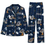 Utep Miners Long Pajama Set Personalized Cloud Stars Blue Best Selling