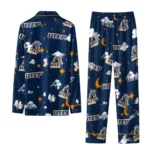 Utep Miners Long Pajama Set Personalized Cloud Stars Blue Best Selling