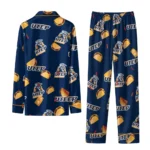 Utep Miners Long Pajama Set Personalized Snack Scatter Blue Best Selling