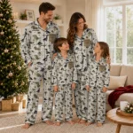 Vanderbilt Commodores Long Pajama Set Custom Character Scatter Best Selling