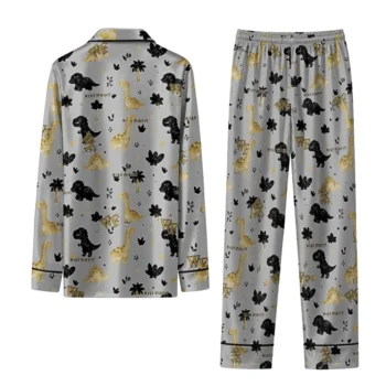 Wake Forest Demon Deacons Long Pajama Set Personalized Character Scatter Fashion Forward