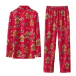 Western Kentucky Hilltoppers Long Pajama Set Personalized Candy Scatter Red Best Selling