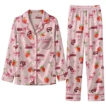 Western Kentucky Hilltoppers Long Pajama Set Personalized Ribbon Florals Red Best Selling