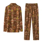 Western Michigan Broncos Long Pajama Set Custom Candy Scatter Brown Best Selling