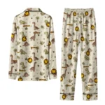 Western Michigan Broncos Long Pajama Set Custom Character Scatter Best Selling