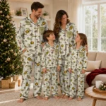 Western Michigan Broncos Long Pajama Set Custom Character Scatter Best Selling