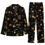 Western Michigan Broncos Long Pajama Set Custom Icon Confetti Black Best Selling